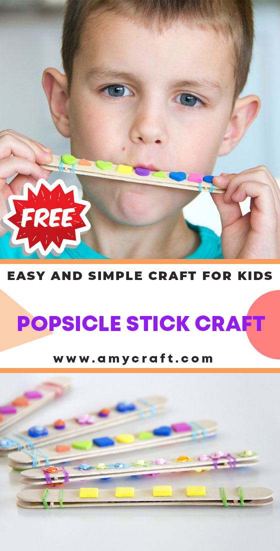 Let’s Stick Together: Fun and Easy Popsicle Crafts For Kids – Amy Craft