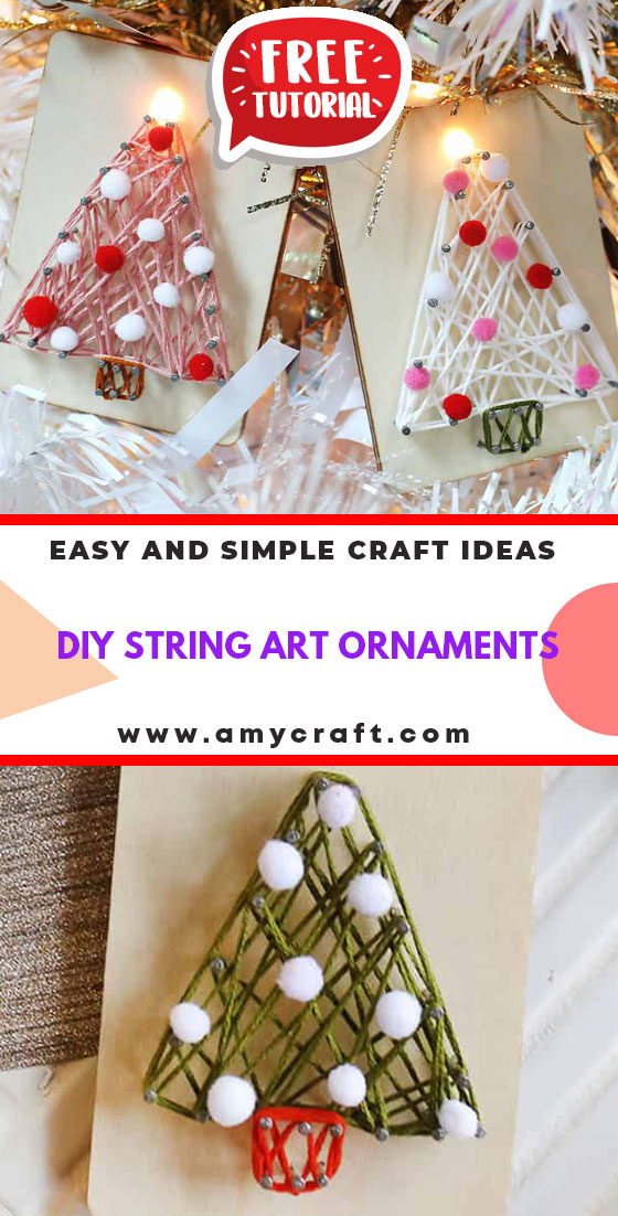 Knot Your Ordinary Craft Ideas: 25 String Art Ideas – Amy Craft