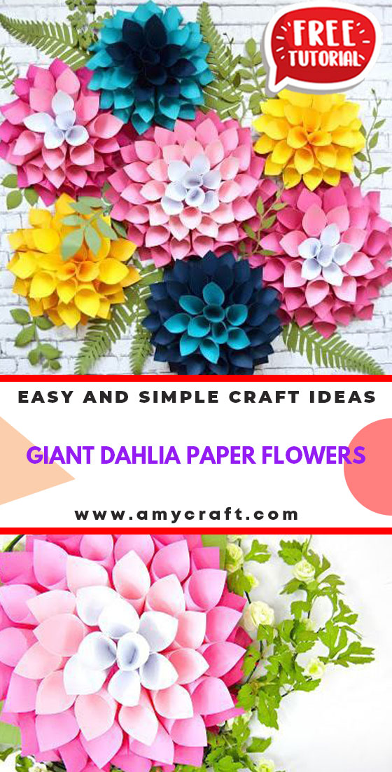 Paper in Bloom: 25 DIY Paper Flower Ideas – Amy Craft