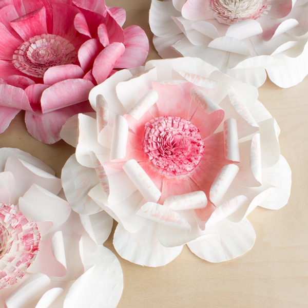 How to Make Crepe Paper Flowers - Happy Happy Nester